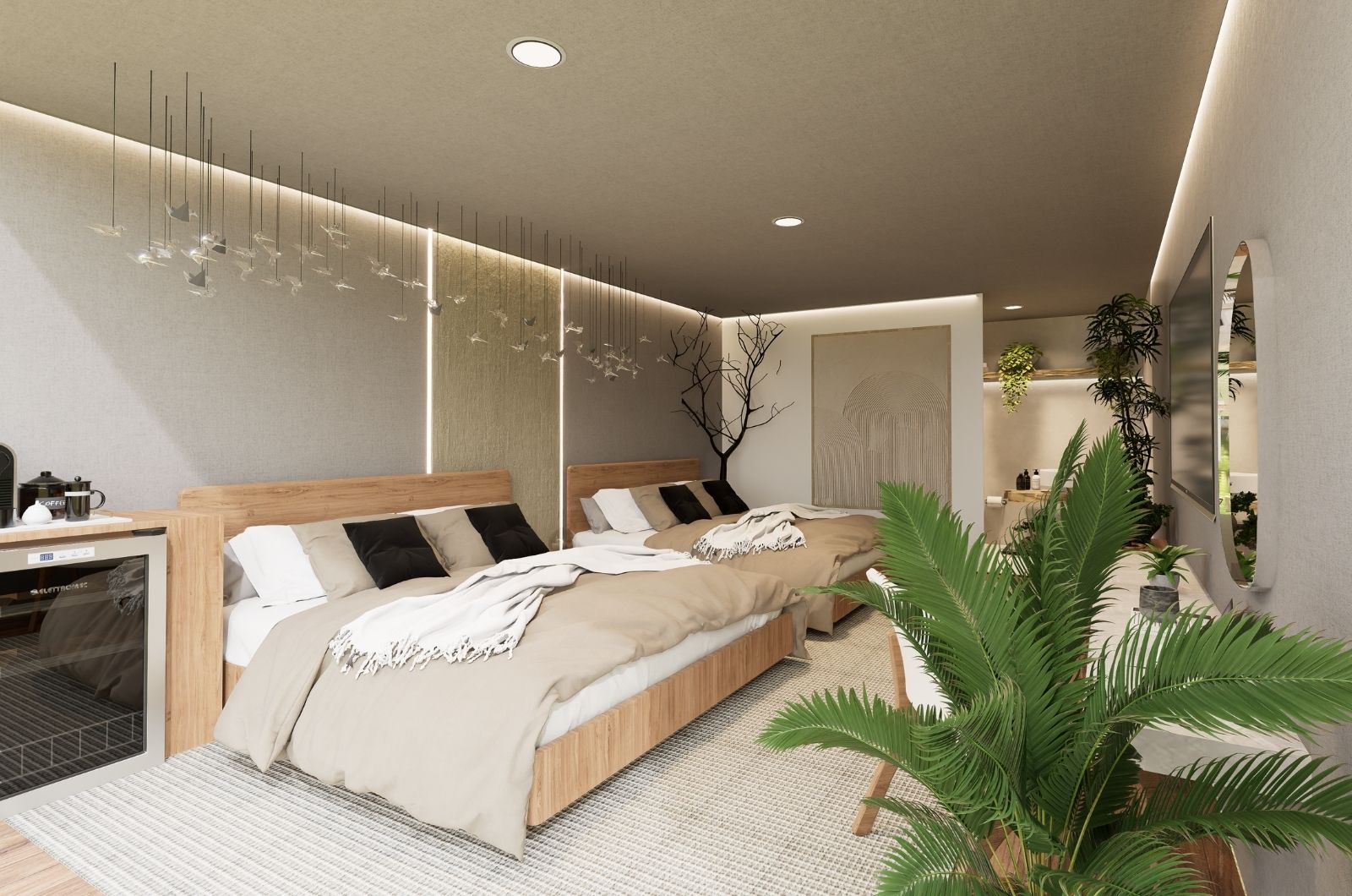 Boutique rooms in Eureka Springs at Forest Springs Resort